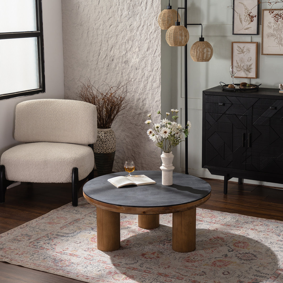 Timeless Nesting Round Coffee Table Set(Flexible sales) #25022