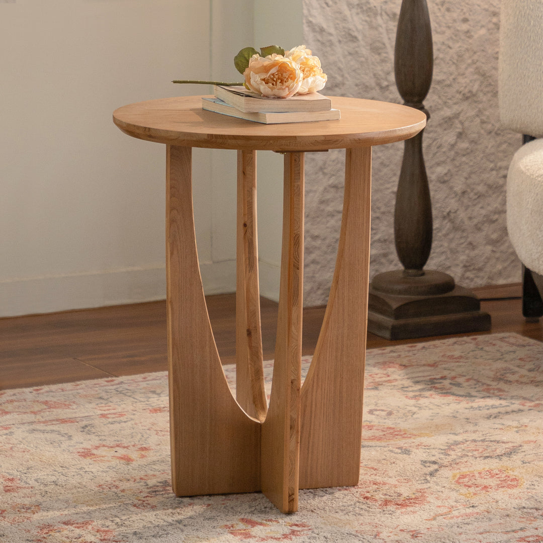 Timeless Solid Wood End Table #25027