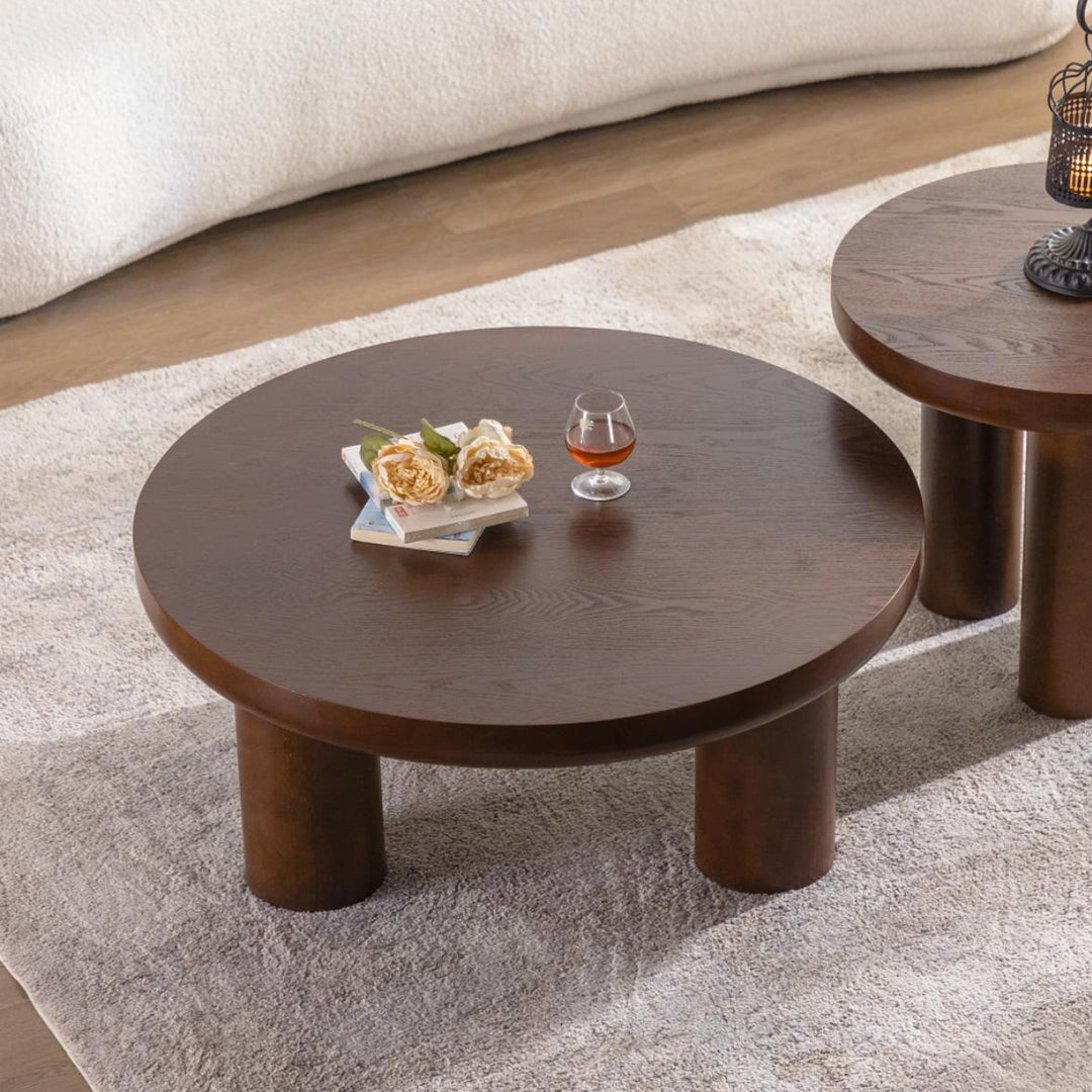 Timeless Nesting Round Coffee Table Set(Flexible sales) #25022