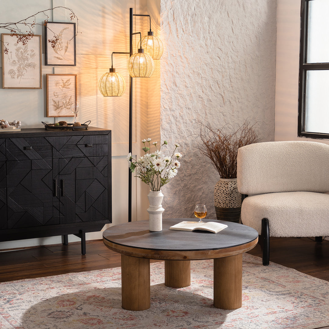 Timeless Nesting Round Coffee Table Set(Flexible sales) #25022