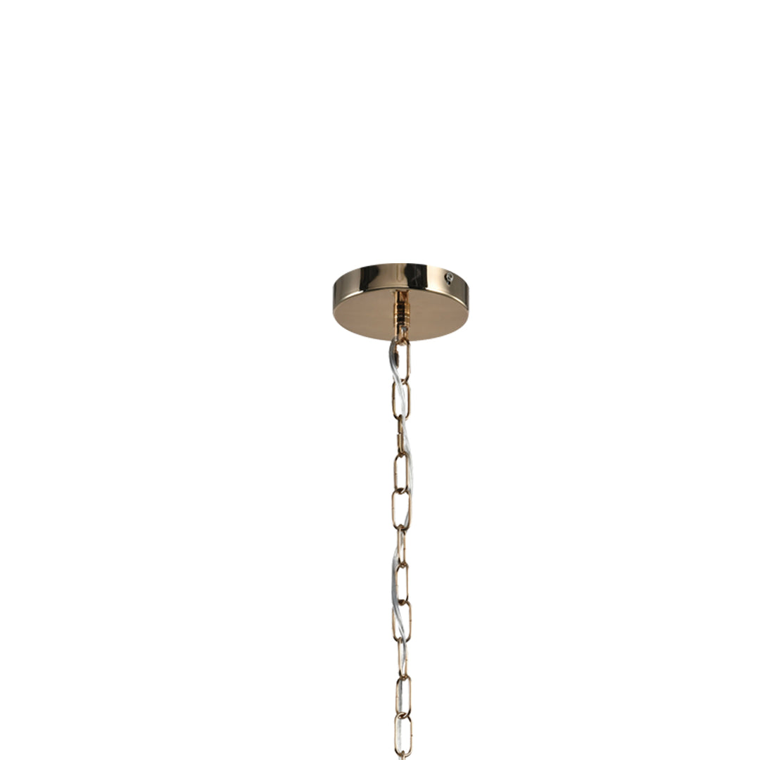 Maxax 4 - Light Lantern Geometric Pendant With Wrought Iron Accents #D158