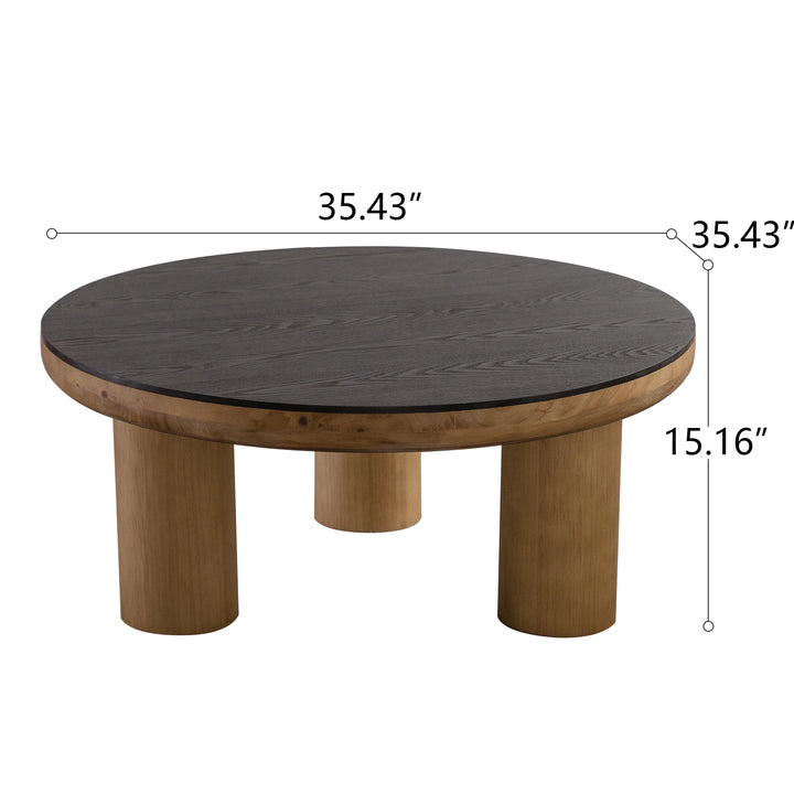 Timeless Nesting Round Coffee Table Set(Flexible sales) #25022