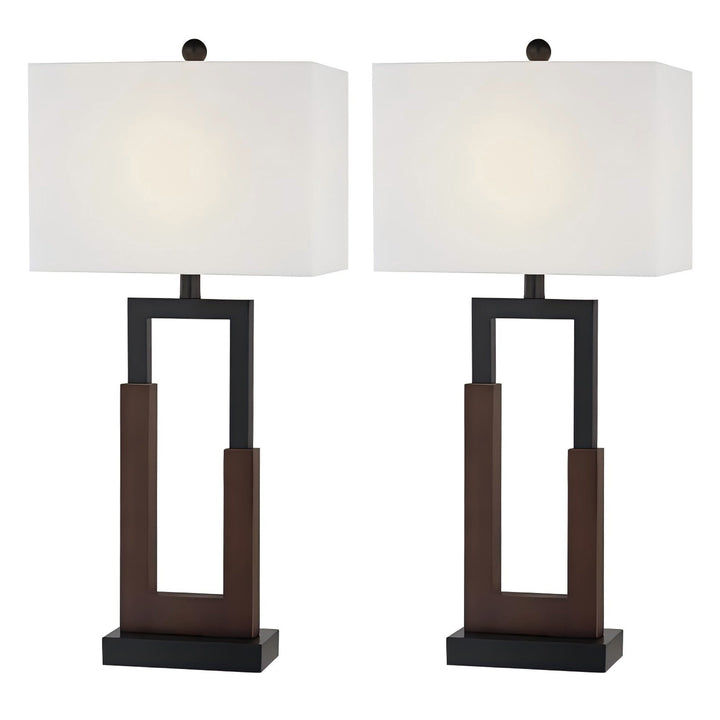 Maxax 30 Inch Table Lamp Set With USB (Set of 2) #T106