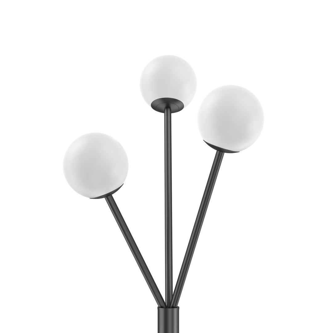 65'' Bronze White Glass Tree Floor Lamp For Living Room/Bedroom #F222
