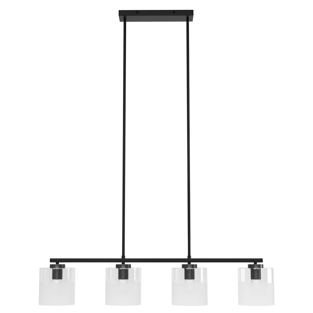 Twilight 4-light 39'' Dimmable Frosted Glass Modern/traditional Chandelier For Dining Room #29025