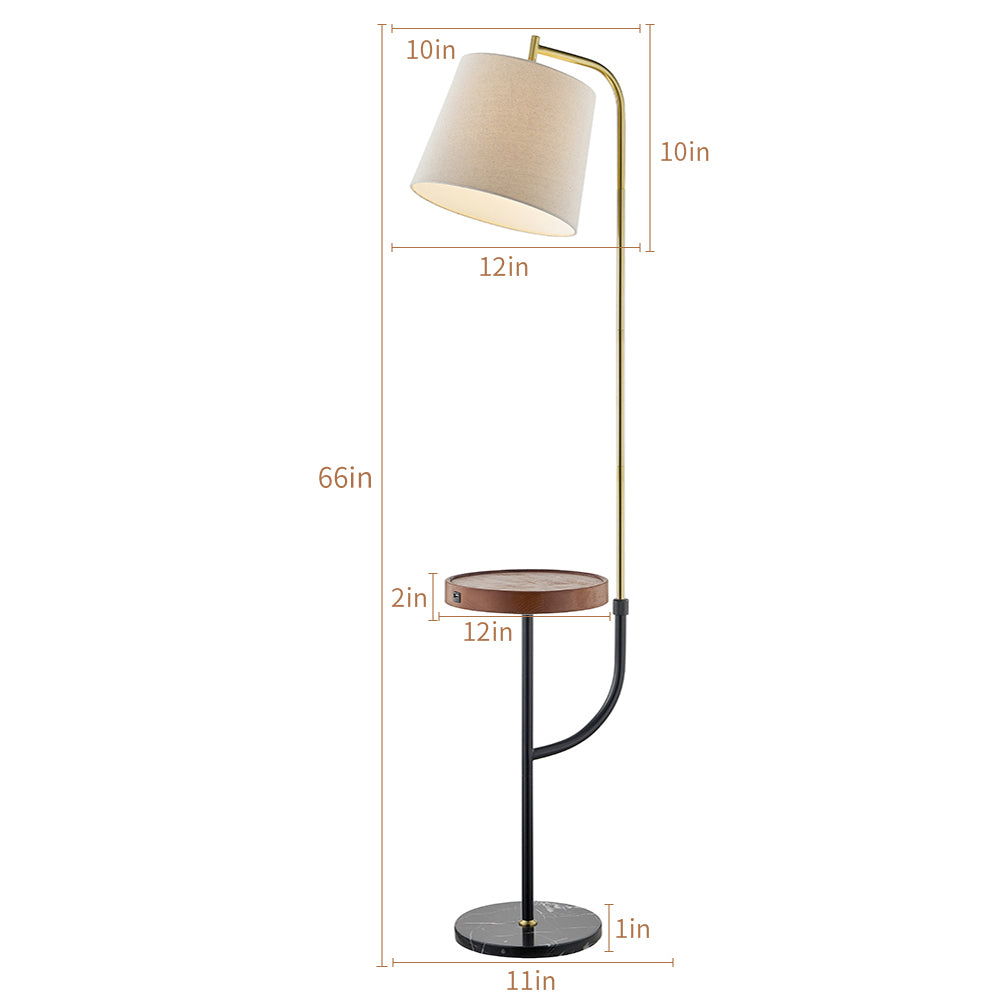 66" Tray Table Floor Lamp #F02