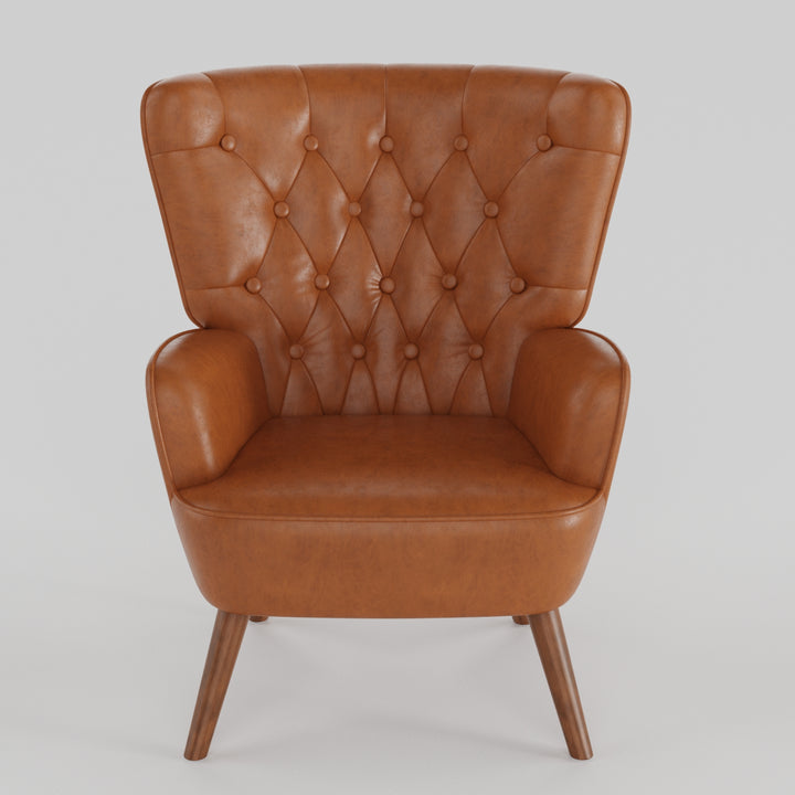 Maxax 30.32 Wide Tufted Polyester Armchair #40001K