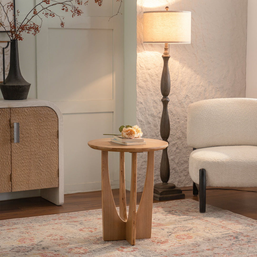 Timeless Solid Wood End Table #25027