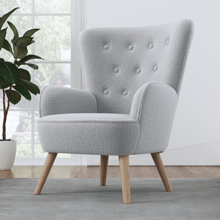 Maxax 30.32 Wide Tufted Polyester Armchair #40001K
