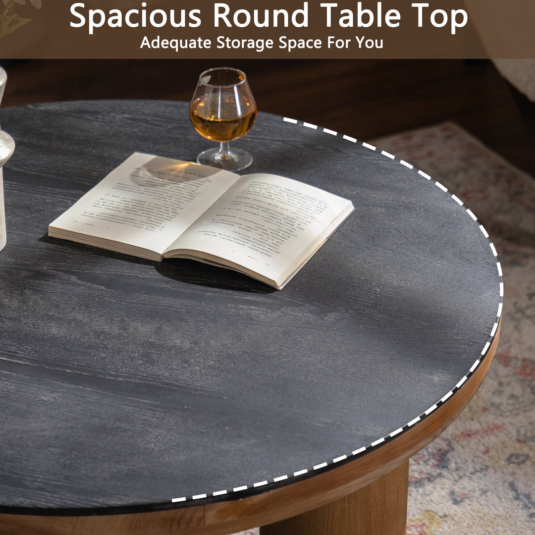 Timeless Nesting Round Coffee Table Set(Flexible sales) #25022