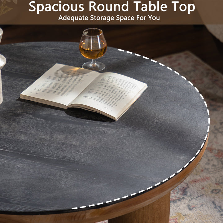 Timeless Nesting Round Coffee Table Set(Flexible sales) #25022