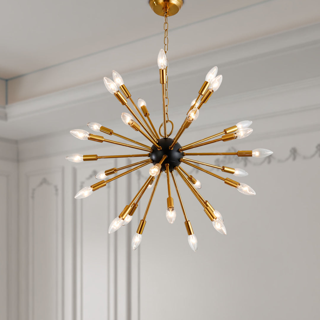 Maxax 30 - Light Sputnik Sphere&Modern Linear Chandelier #19145