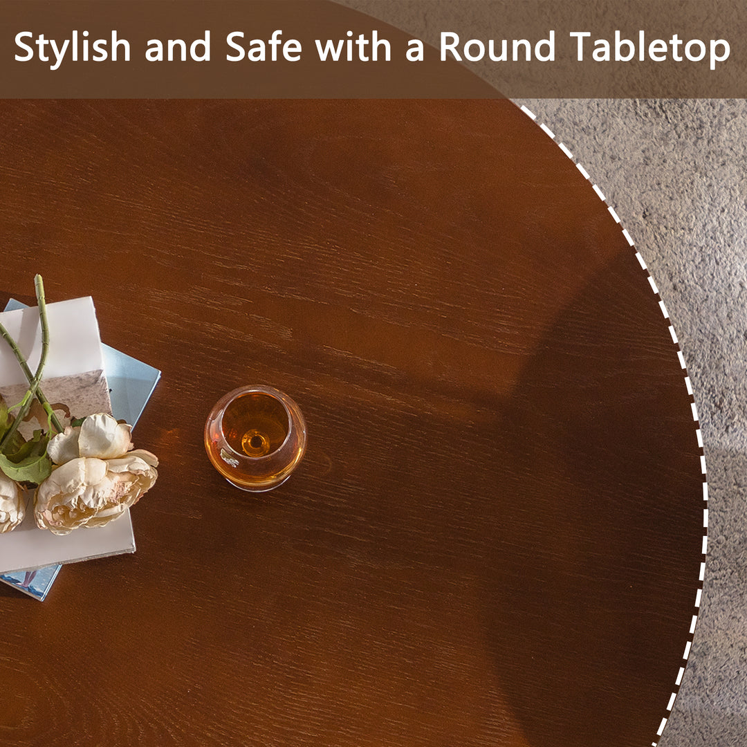 Timeless Nesting Round Coffee Table Set(Flexible sales) #25022
