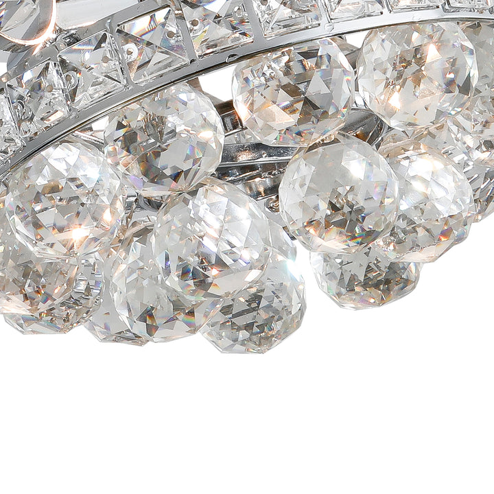 Maxax 3 - Light Unique / Statement Tiered Traditional Crystal Chandelier #19151
