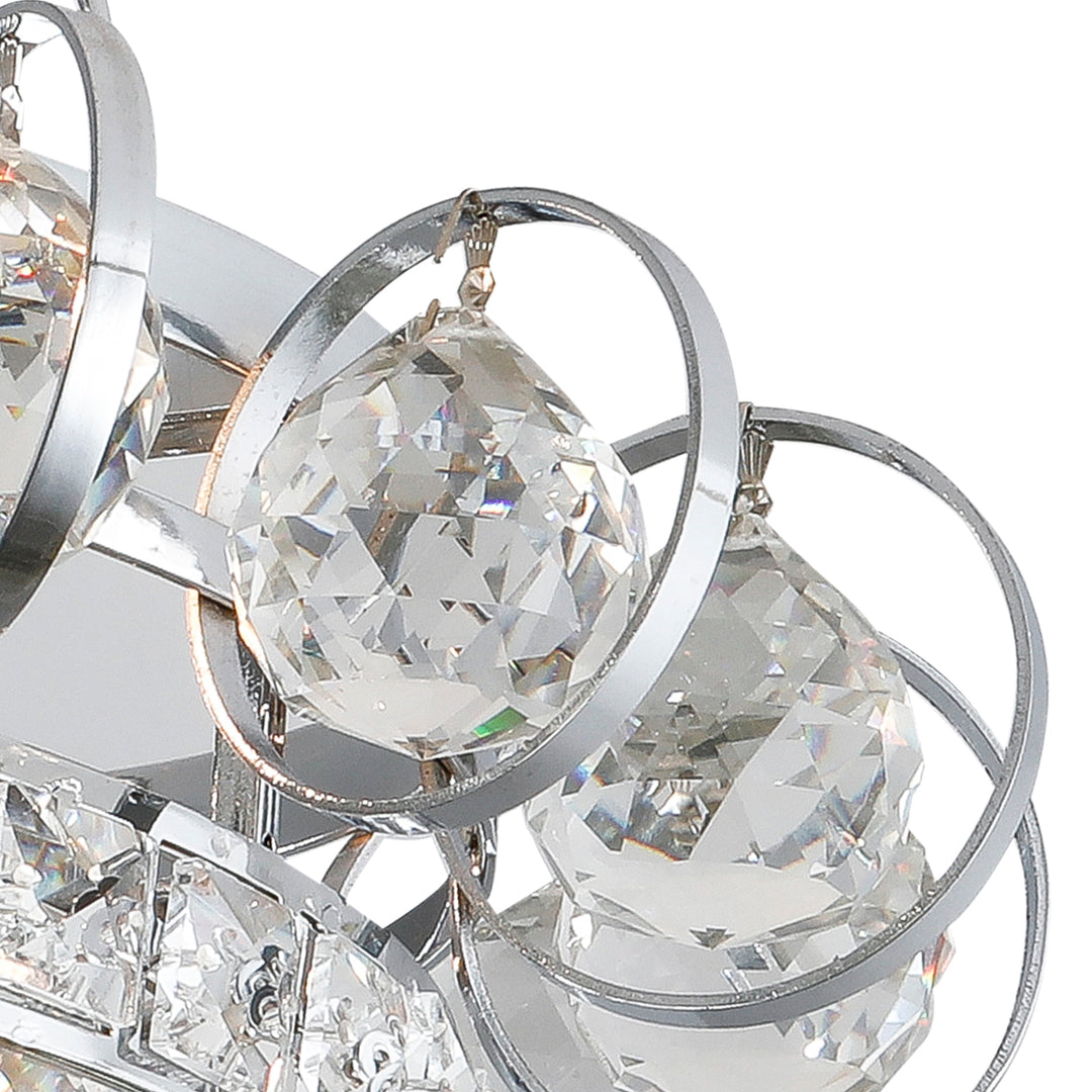 Maxax 3 - Light Unique / Statement Tiered Traditional Crystal Chandelier #19151