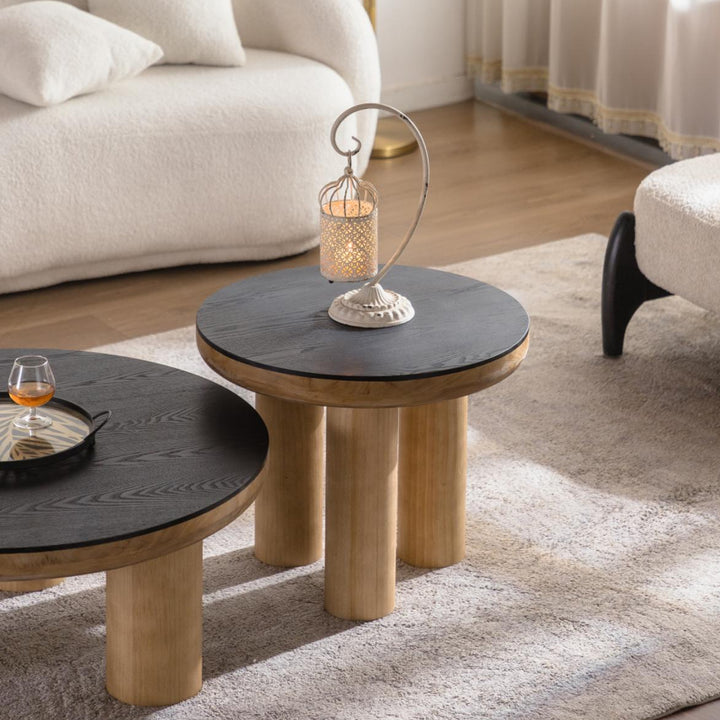 Timeless Nesting Round Coffee Table Set(Flexible sales) #25022