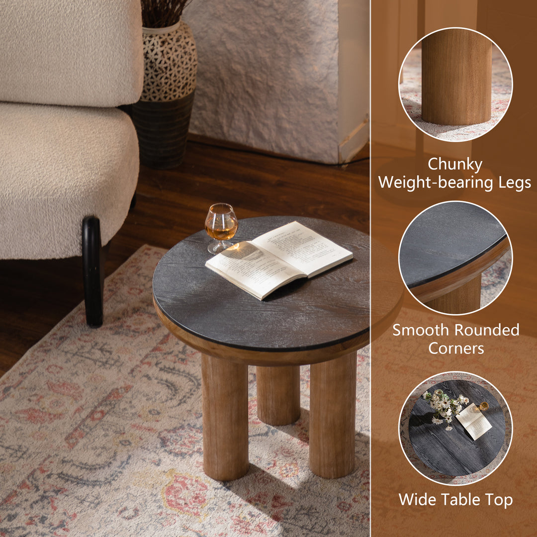 Timeless Nesting Round Coffee Table Set(Flexible sales) #25022