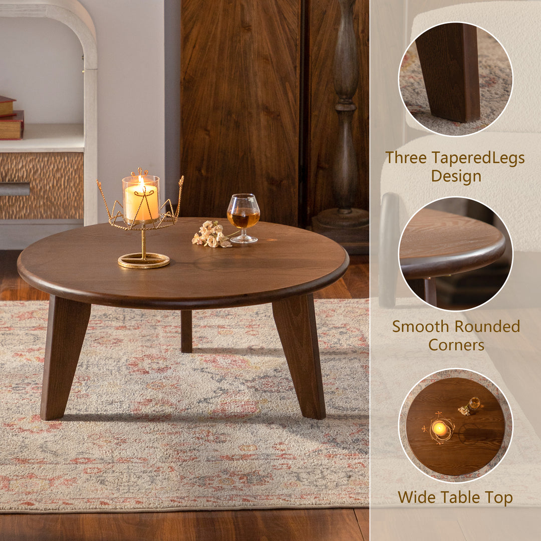 Timeless Solid Wood Coffee Table #25030