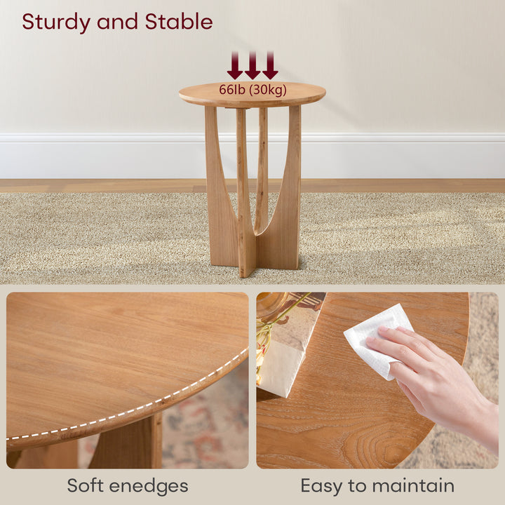 Timeless Solid Wood End Table #25027