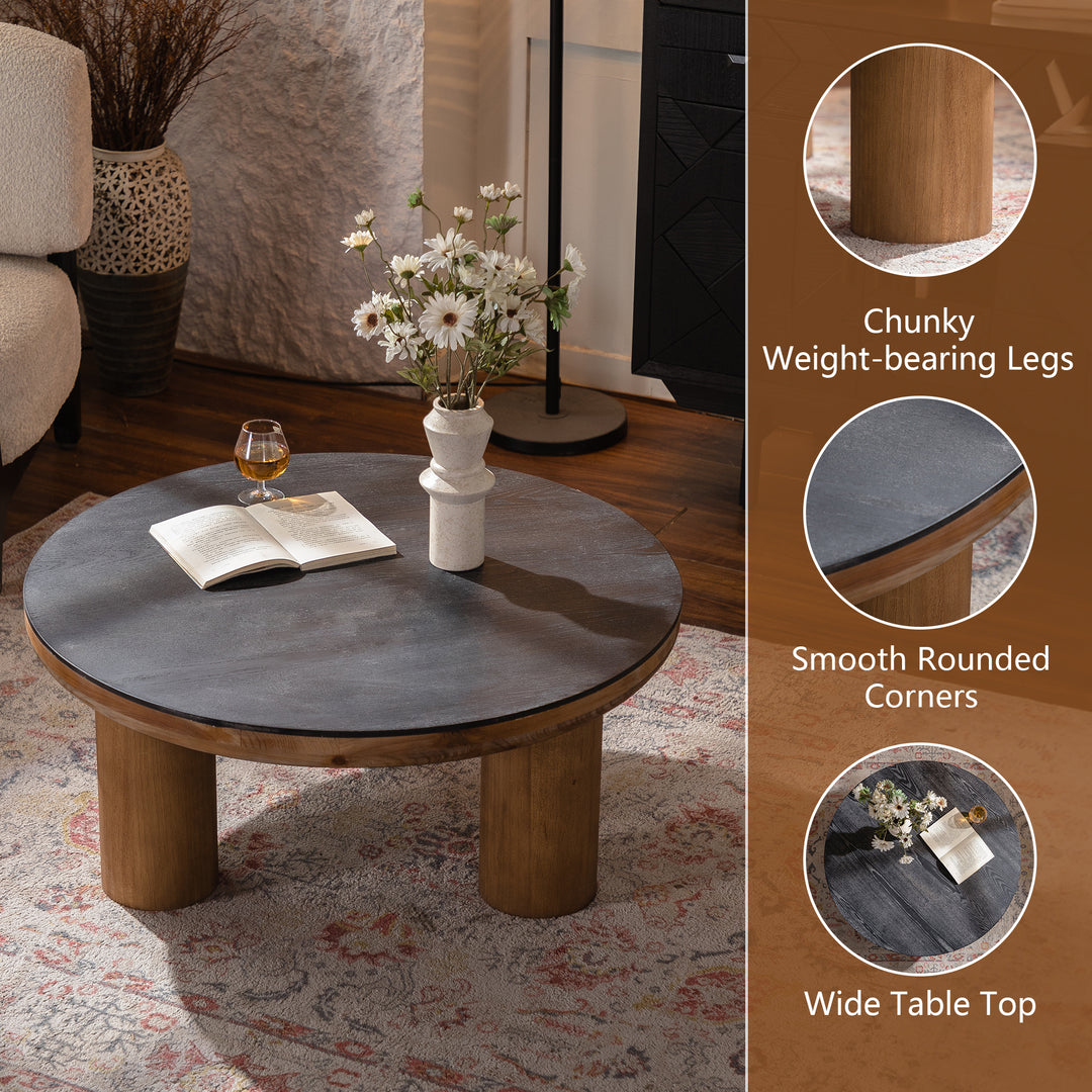 Timeless Nesting Round Coffee Table Set(Flexible sales) #25022