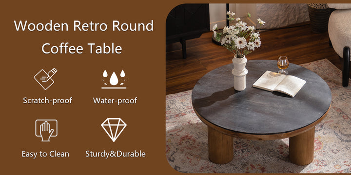 Timeless Nesting Round Coffee Table Set(Flexible sales) #25022