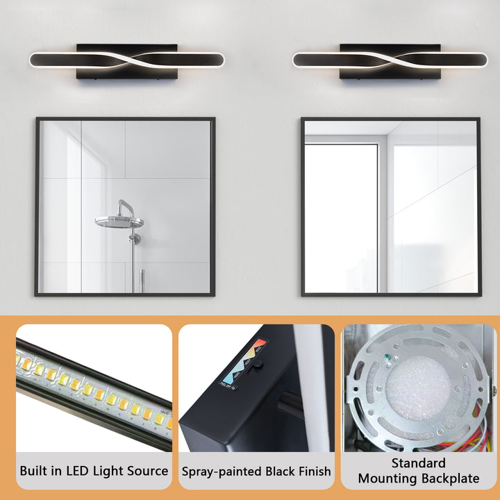 1 - Light Dimmable LED Bath Bar #MX21048