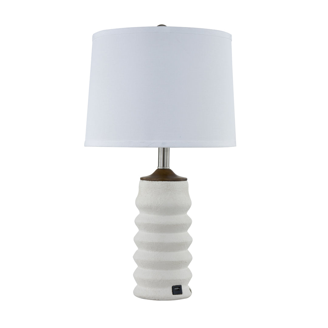 Resin USB Table Lamp (Set of 2) #T187