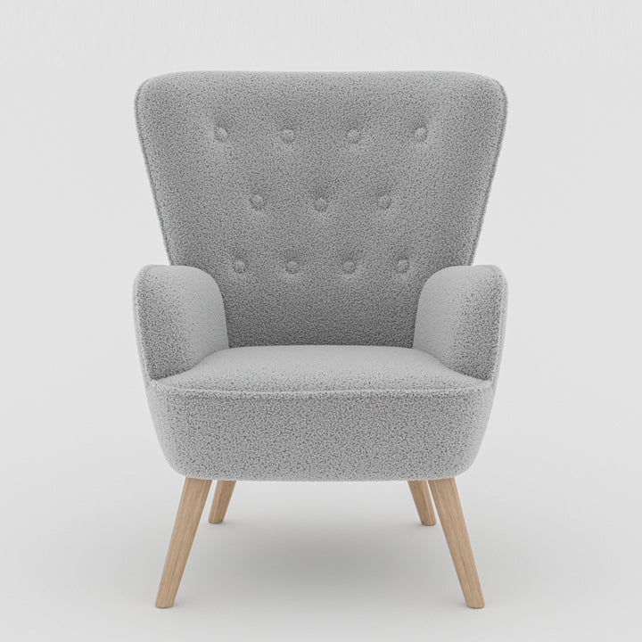Maxax 30.32 Wide Tufted Polyester Armchair #40001K