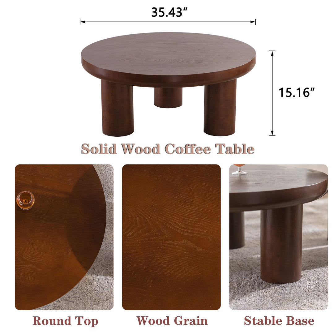 Timeless Nesting Round Coffee Table Set(Flexible sales) #25022