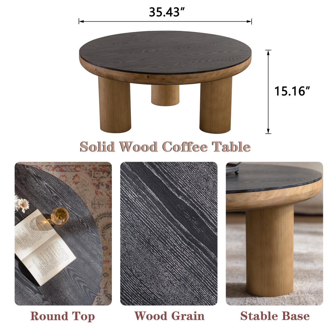 Timeless Nesting Round Coffee Table Set(Flexible sales) #25022