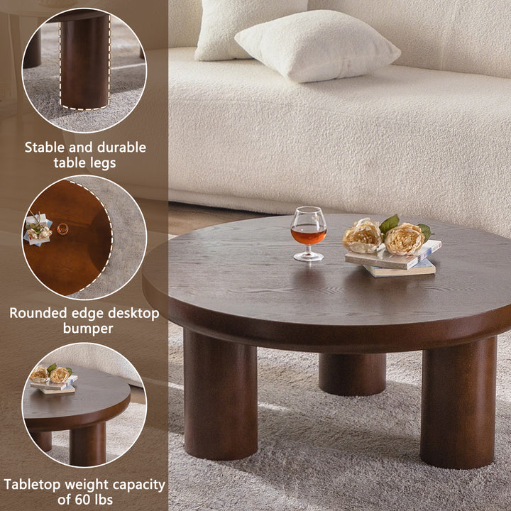Timeless Nesting Round Coffee Table Set(Flexible sales) #25022