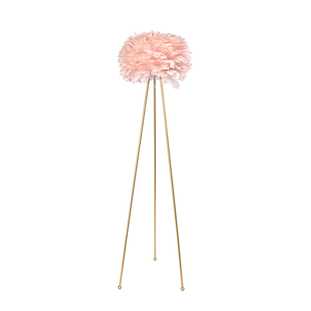 Tripod Feather Floor Lamp