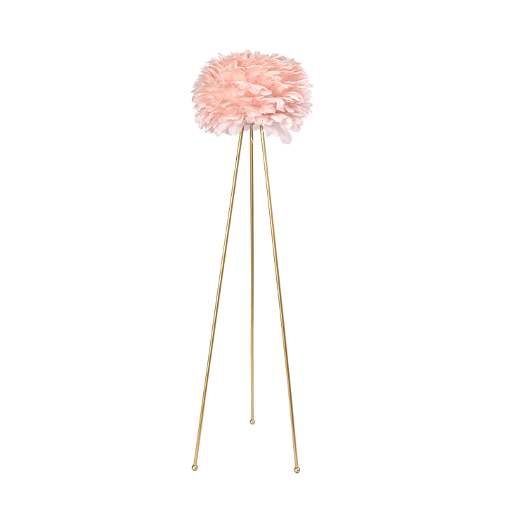 Tripod Feather Floor Lamp