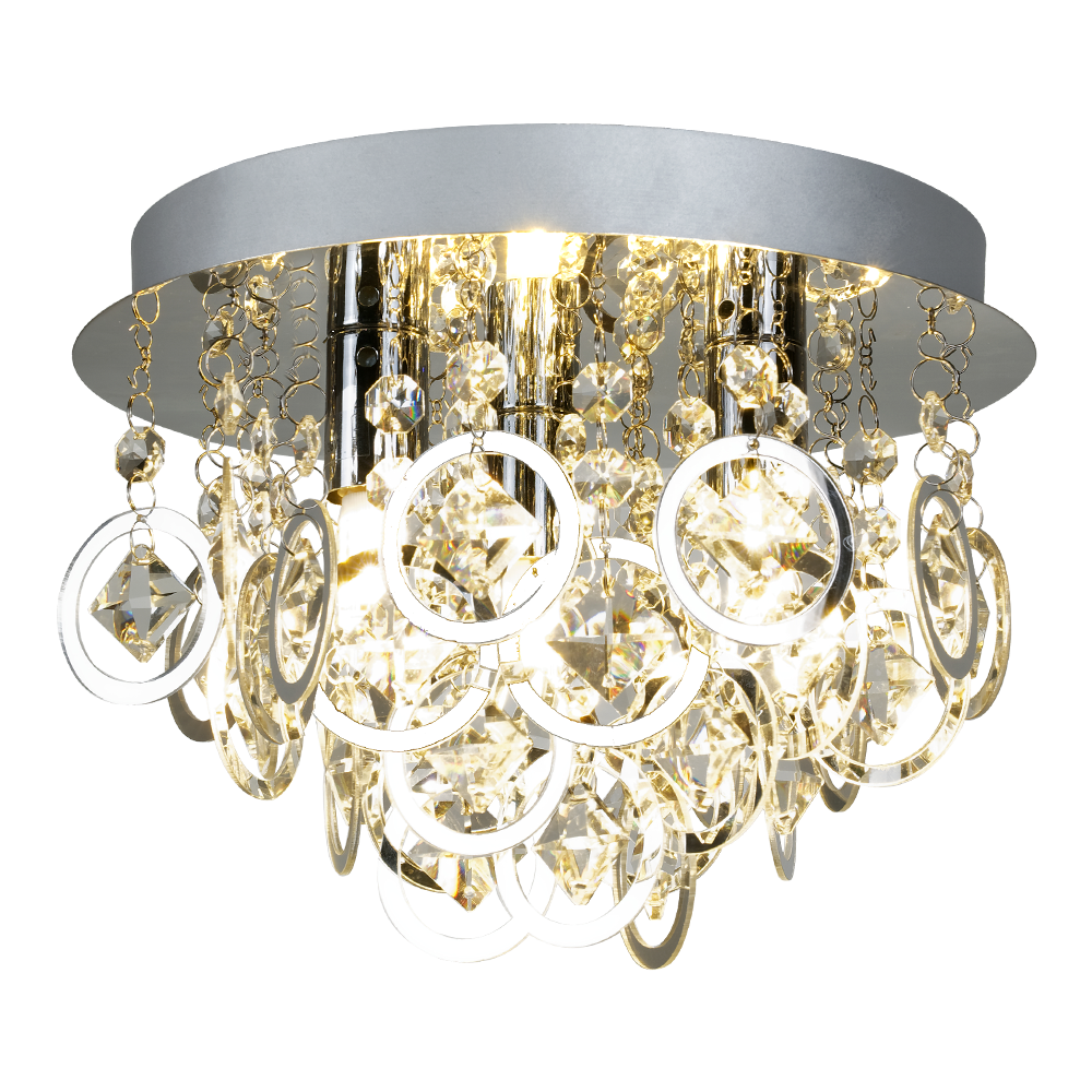 Maxax 3-Light 9.84in Flush Mount #OM24