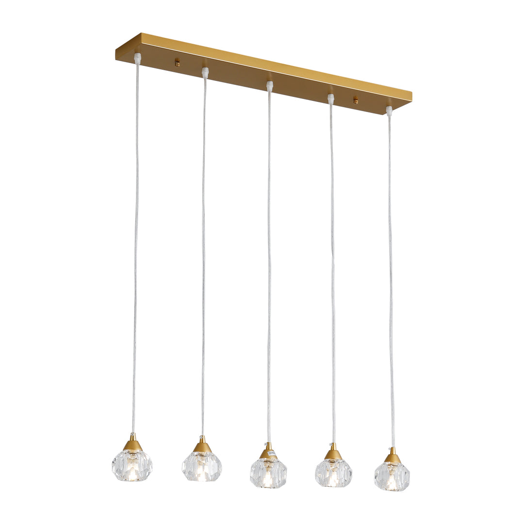 Maxax 5 - Light Kitchen Island Teardrop Pendant #MX19053