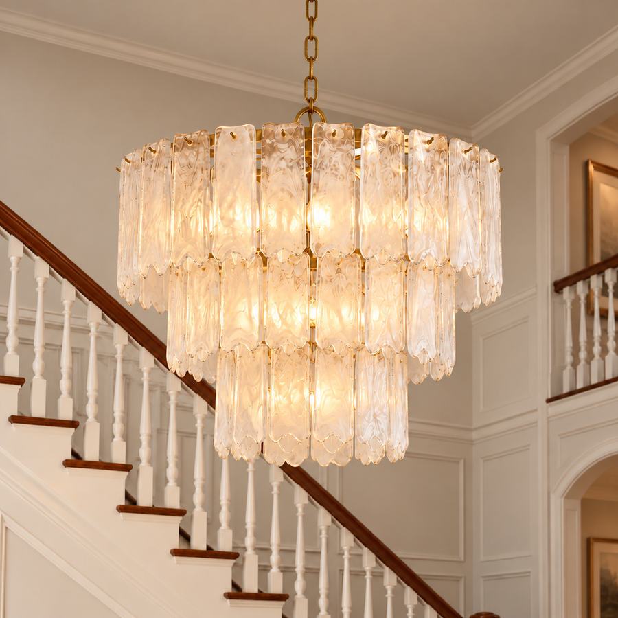2026 Chandelier Trends: The Sculptural Cloud Glass Chandelier Transforming Modern Interiors