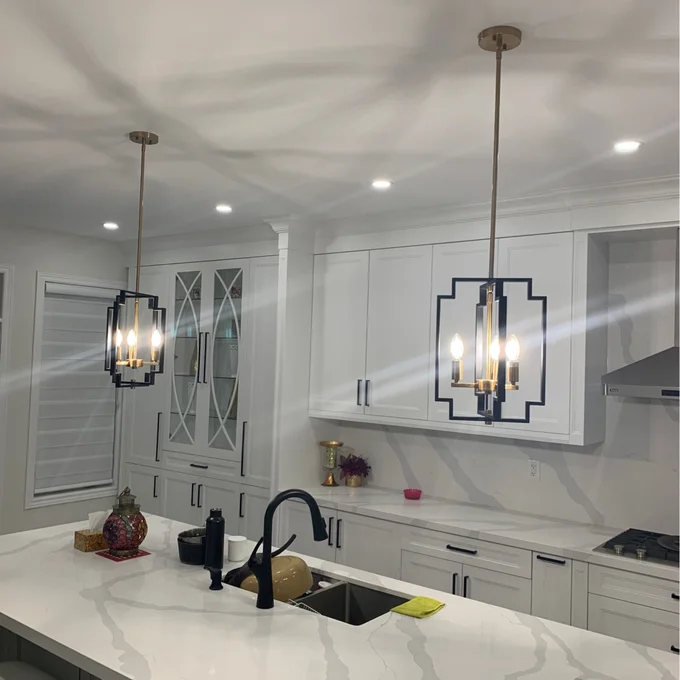 modern design kitchen chandelier