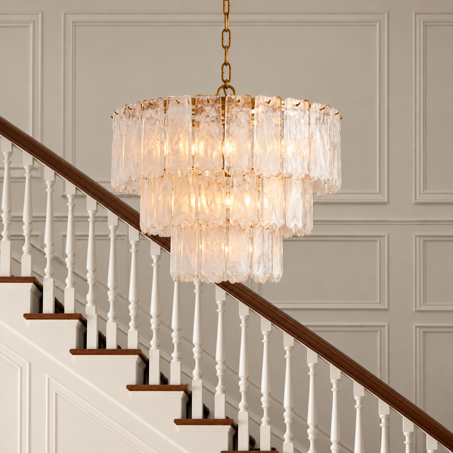 2026 Chandelier Trends: The Sculptural Cloud Glass Chandelier Transforming Modern Interiors