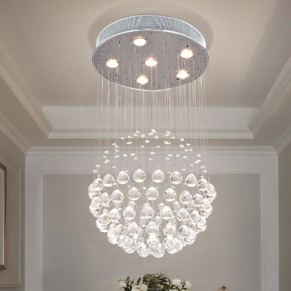 Explore beautiful crystal chandeliers