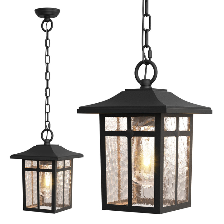 1- Light Outdoor Hanging Lantern #7055