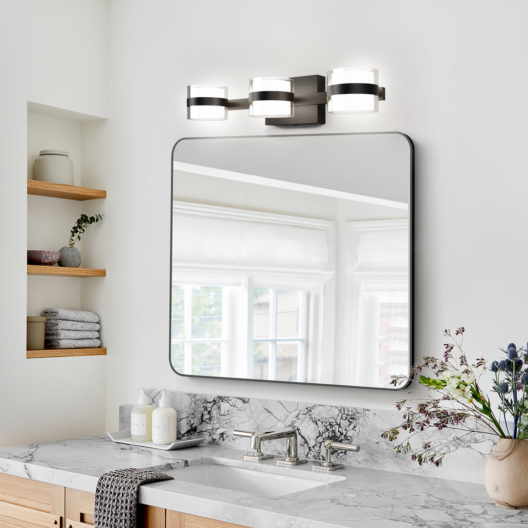 Lumin 3 - Light Dimmable LED Vanity Light #MX21046