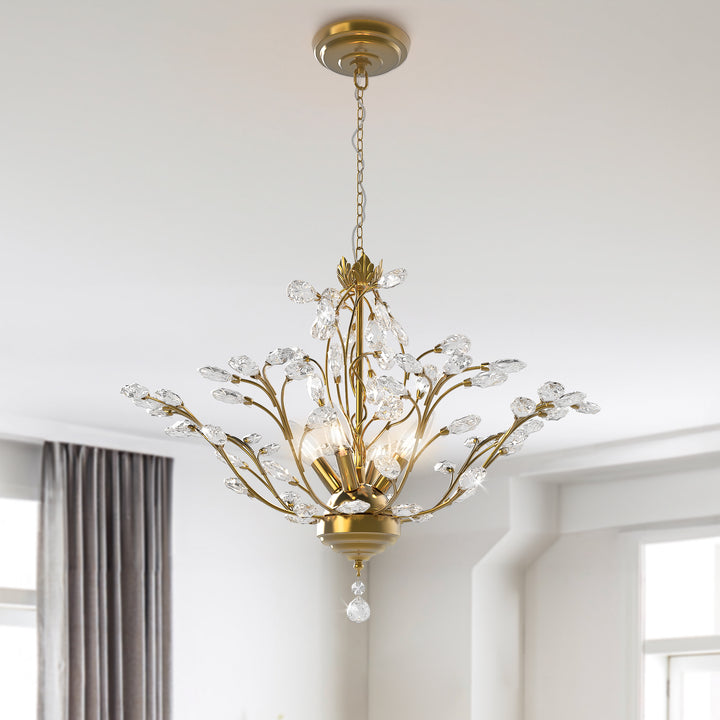 Maxax 4-Light Crystal Chandelier #19046