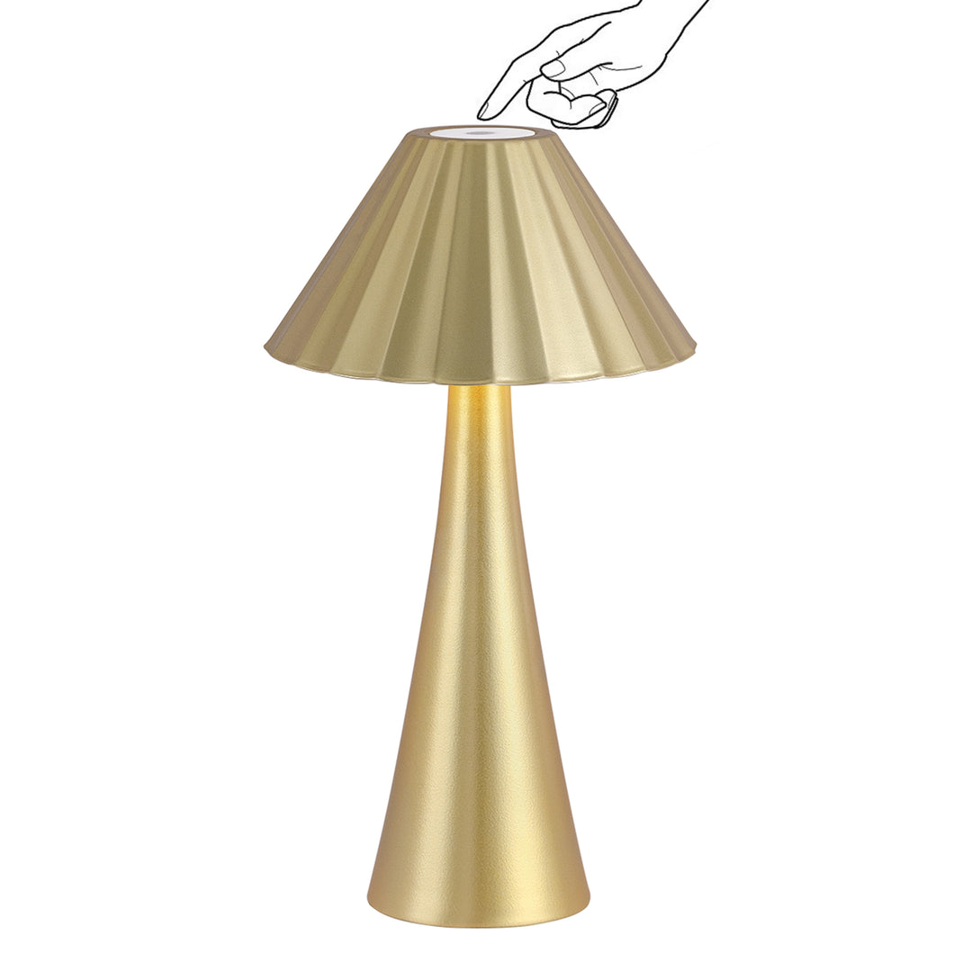 Fusion Minimalist Touch Control Cordless Table Lamp #T256