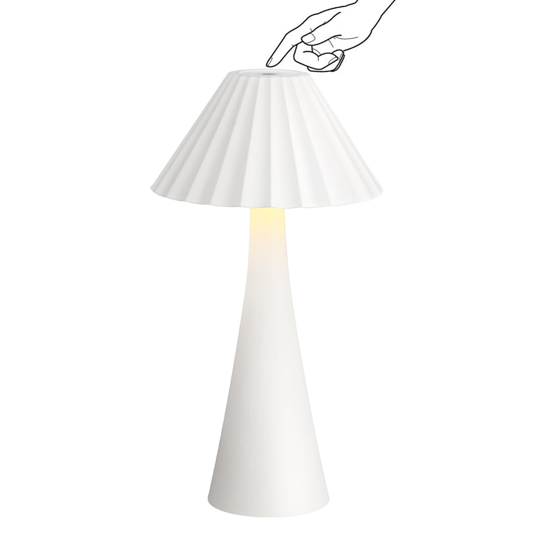 Fusion Minimalist Touch Control Cordless Table Lamp #T256