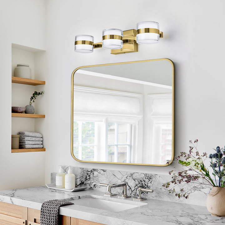 Lumin 3 - Light Dimmable LED Vanity Light #MX21046