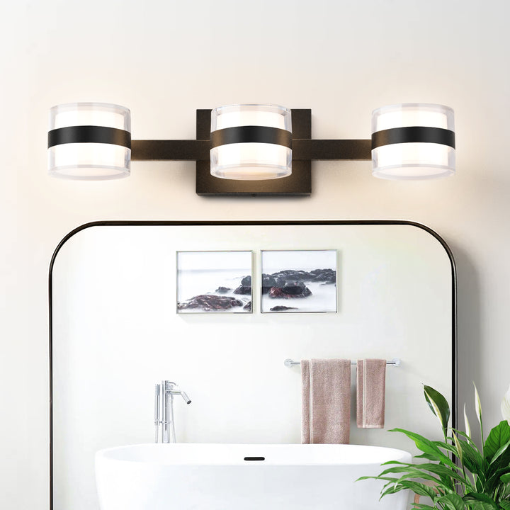 Lumin 3 - Light Dimmable LED Vanity Light #MX21046
