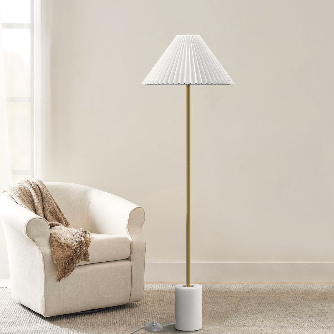 63.78'' Modern Glam Floor Lamp For Living Room/bedroom #F246