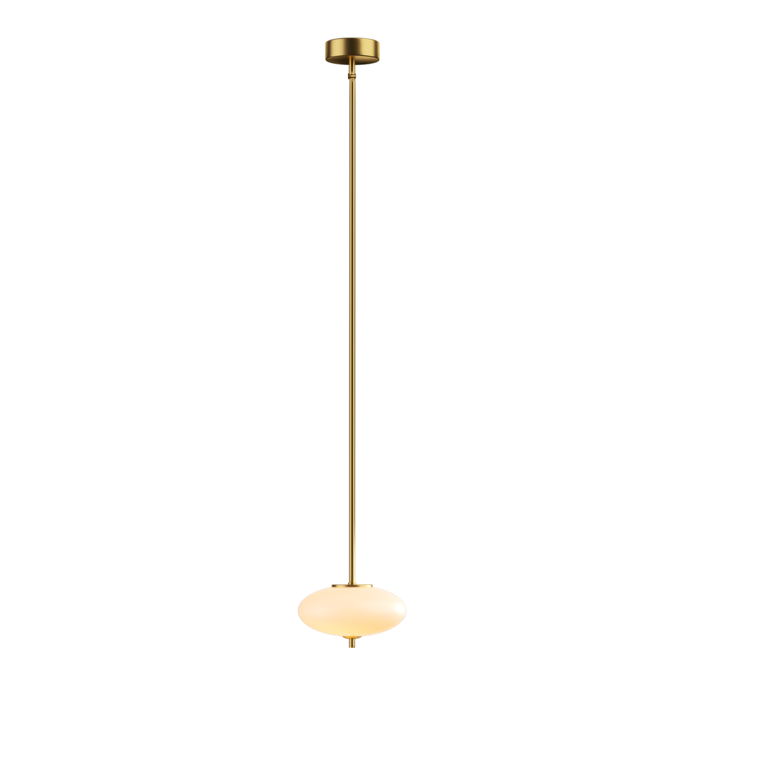 1 - Light Dimmable Modern Glass Led Pendant Light For Hallway/Kitchen Island #29018