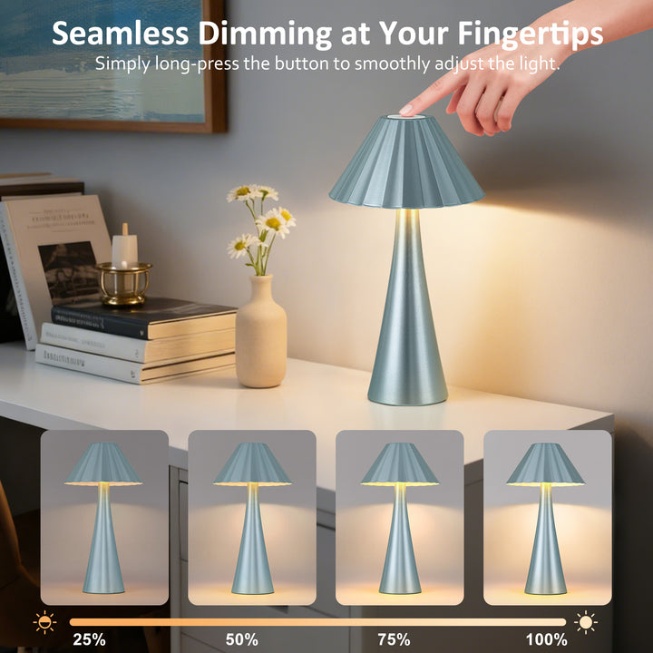 Fusion Minimalist Touch Control Cordless Table Lamp #T256