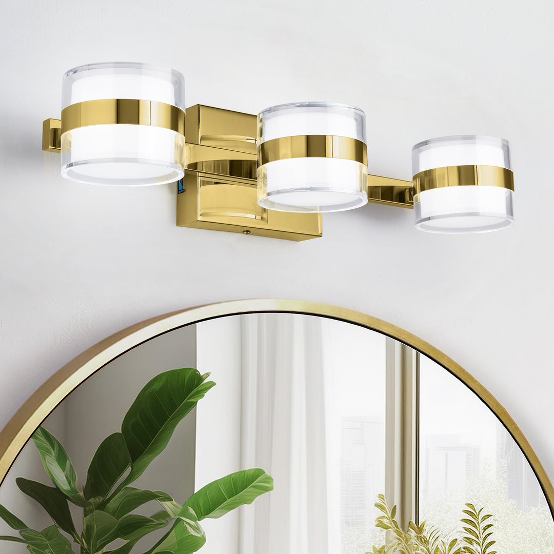 Lumin 3 - Light Dimmable LED Vanity Light #MX21046